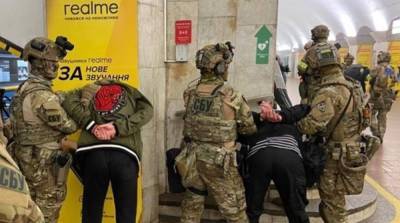 СБУ провела антитеррористические учения в киевском метрополитене