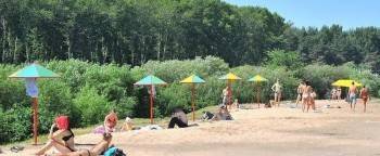 Единственный городской пляж в парке Мира официально откроется 10 июня