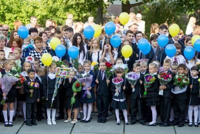 В школах Киева 1 сентября ждут 30 тысяч первоклашек