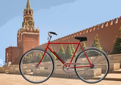 В Москве предложили снять запрет на въезд велосипедистов на Красную площадь