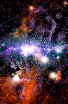 Изображение центра галактики намекает на новый космический феномен