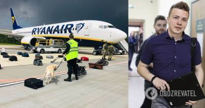 Задержание Романа Протасевича: в Ryanair назвали ситуацию в Минске похищением