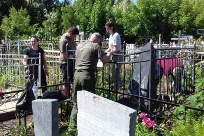 В Тамбове привели в порядок воинские захоронения на Петропавловском кладбище