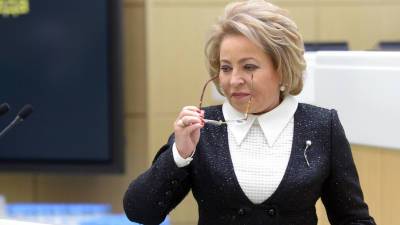 Матвиенко назвала заявление о «грязном» газе из РФ примером недобросовестной конкуренции