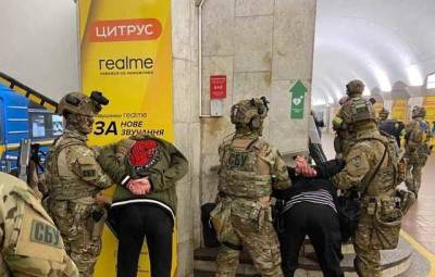 Взрыв и заложники: СБУ провела учения в метро Киева