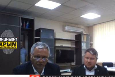 В Крыму объяснили видео с появившимся из шкафа во время совещания мужчиной
