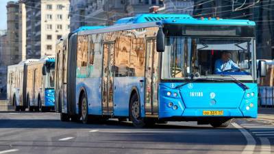 В Москве рассказали о планах по запуску автобусов на новых маршрутах
