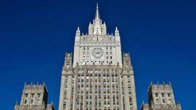 МИД России выразил украинскому дипломату протест