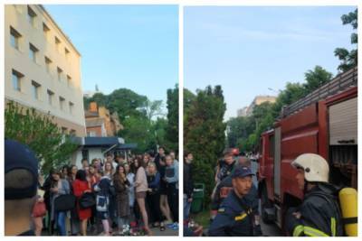 Началась срочная эвакуация: пожар разгорелся в студенческом общежитии Одессы, кадры ЧП