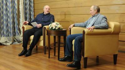Путин проводит встречу с Лукашенко в Сочи