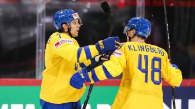 Шведские хоккеисты обыграли британцев на чемпионате мира