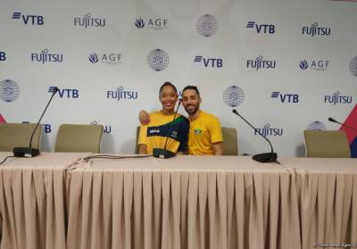Для нас большое счастье приехать в Азербайджан на чемпионат мира – гимнасты из Бразилии