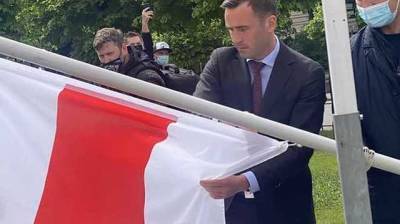 Заменили флаг: в Беларуси возбудили уголовное дело против мэра Риги и главы МИД Латвии