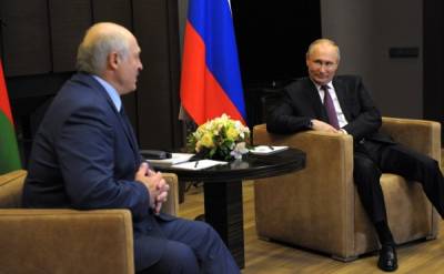 Путин и Лукашенко на встрече обсудили события после посадки в Минске самолета Ryanair