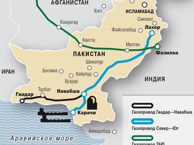 Россия готовится к строительству газопровода "Пакистанский поток"
