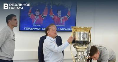 В Нижнекамск привезли Кубок Гагарина