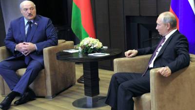Переговоры Путина и Лукашенко в Сочи длились больше пяти часов