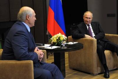 Переговоры Путина и Лукашенко продлились пять часов