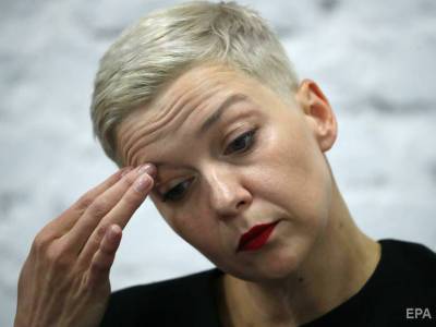Белорусской оппозиционерке Колесниковой не разрешают встречаться с родными – сестра