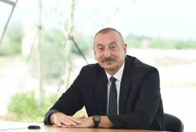 Президент Ильхам Алиев: Мы создадим такой Агдам, который станет примером для всего мира