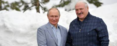 Путин и Лукашенко в Сочи обсудили инцидент с самолетом Ryanair