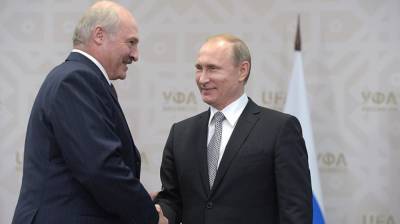 Путин и Лукашенко обсудили развитие двусторонних отношений на встрече в Сочи