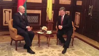 Лукашенко рассказал об «откровенном разговоре» с Порошенко в 2014 году