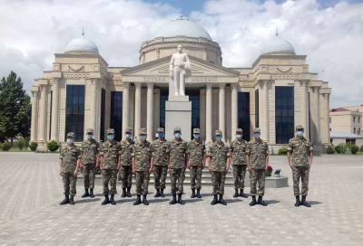 В Азербайджанской Армии прошли мероприятия по случаю Дня Республики (ФОТО)