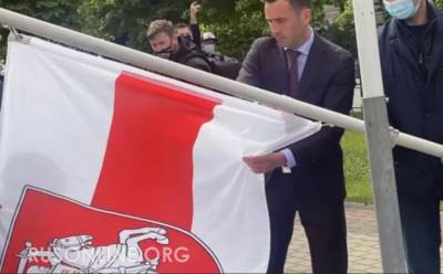 Реакция рижан на поступок их мэра, снявшего флаги Белоруссии и России на Чемпионате мира по хоккею