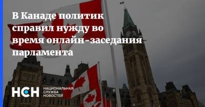 В Канаде политик справил нужду во время онлайн-заседания парламента