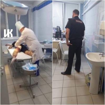 «Разбойное нападение с ножевым ранением»: в Кемерове трое мужчин избили 20-летнего парня