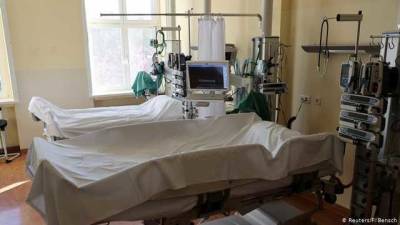 В больницах Украины уменьшилось число занятых коек для больных коронавирусом