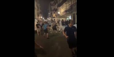 Манчестер Сити Челси - беспорядки фанатов в Порту попали на видео - ТЕЛЕГРАФ