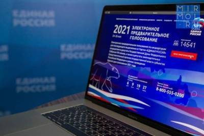 Почти 5 млн человек приняли участие в электронном предварительном голосовании «Единой России»