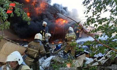 Спасатели локализовали возгорание в промзоне Екатеринбурга
