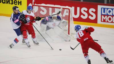 Чехия разгромила Великобританию в матче ЧМ-2021 по хоккею