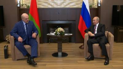 В Сочи Путин и Лукашенко продолжат общаться неформально