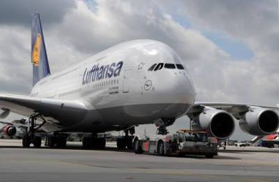 Германская Lufthansa будет летать в Россию, минуя Белоруссию