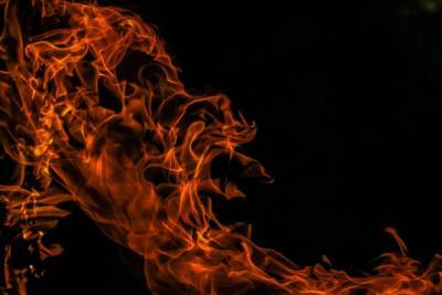 Пожар в Антраците унес жизнь мужчины