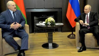 Путин и Лукашенко продолжили общение в Сочи