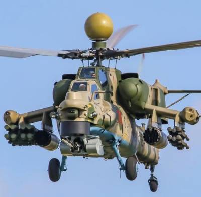 Новейший российский боевой вертолет Ми-28НМ «Ночной охотник» сможет нести сразу четыре крылатые ракеты