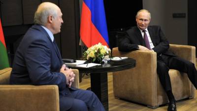 Путин и Лукашенко начали неформальную встречу в Сочи