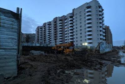 В Смоленске строители оставили без воды жителей многоэтажки