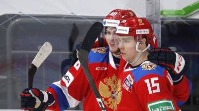 Карнаухов снова вывел сборную России по хоккею вперёд в матче со Швейцарией