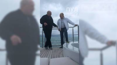 Путин и Лукашенко вышли в море