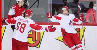 Россия обыграла Швейцарию на чемпионате мира по хоккею