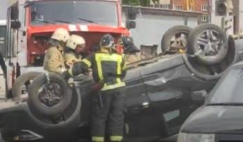 Момент жесткого ДТП на Окружном шоссе в Вологде попал на видео