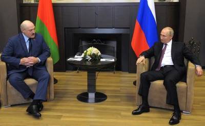 Путин на встрече с Лукашенко в Сочи поднял тему задержанной в Минске россиянки Софьи Сапеги