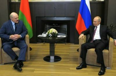 Песков: президенты России и Белоруссии в Сочи обсудили экономику, пандемию и авиасообщение