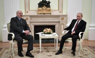 В Кремле обнародовали подробности переговоров Путина и Лукашенко